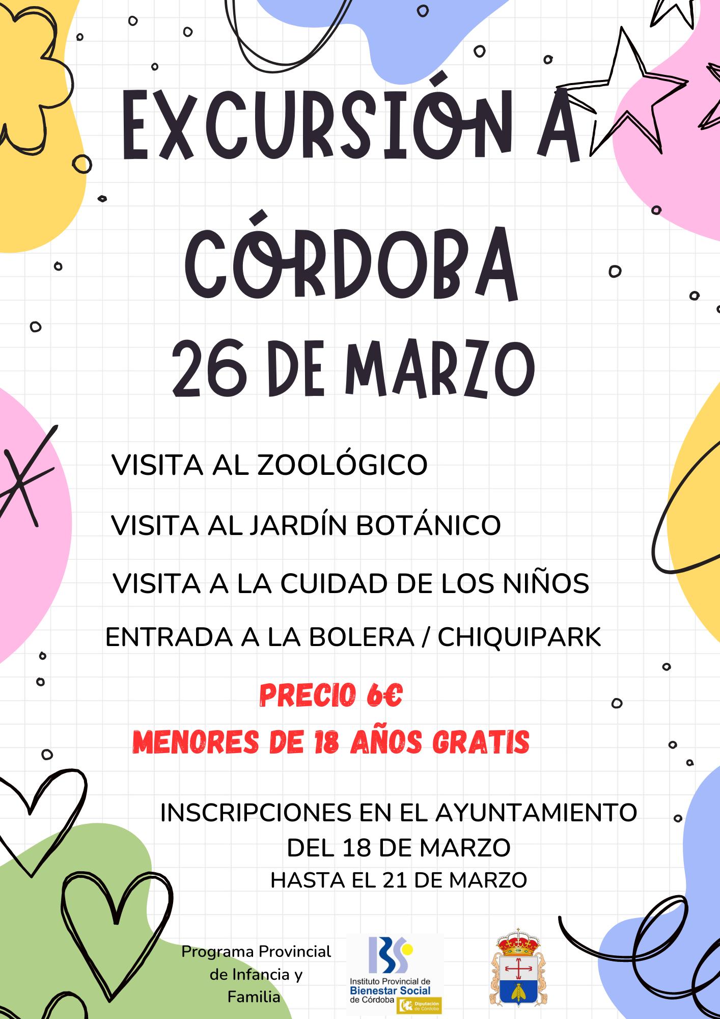 Cartel Excursi N Cordoba Ayuntamiento De Valsequillo